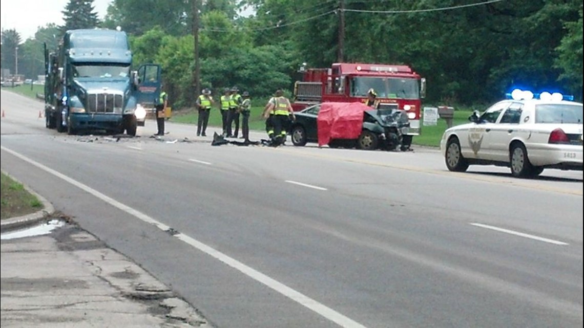 Fatal Head oncrash on Airport Highway in Swanton Township