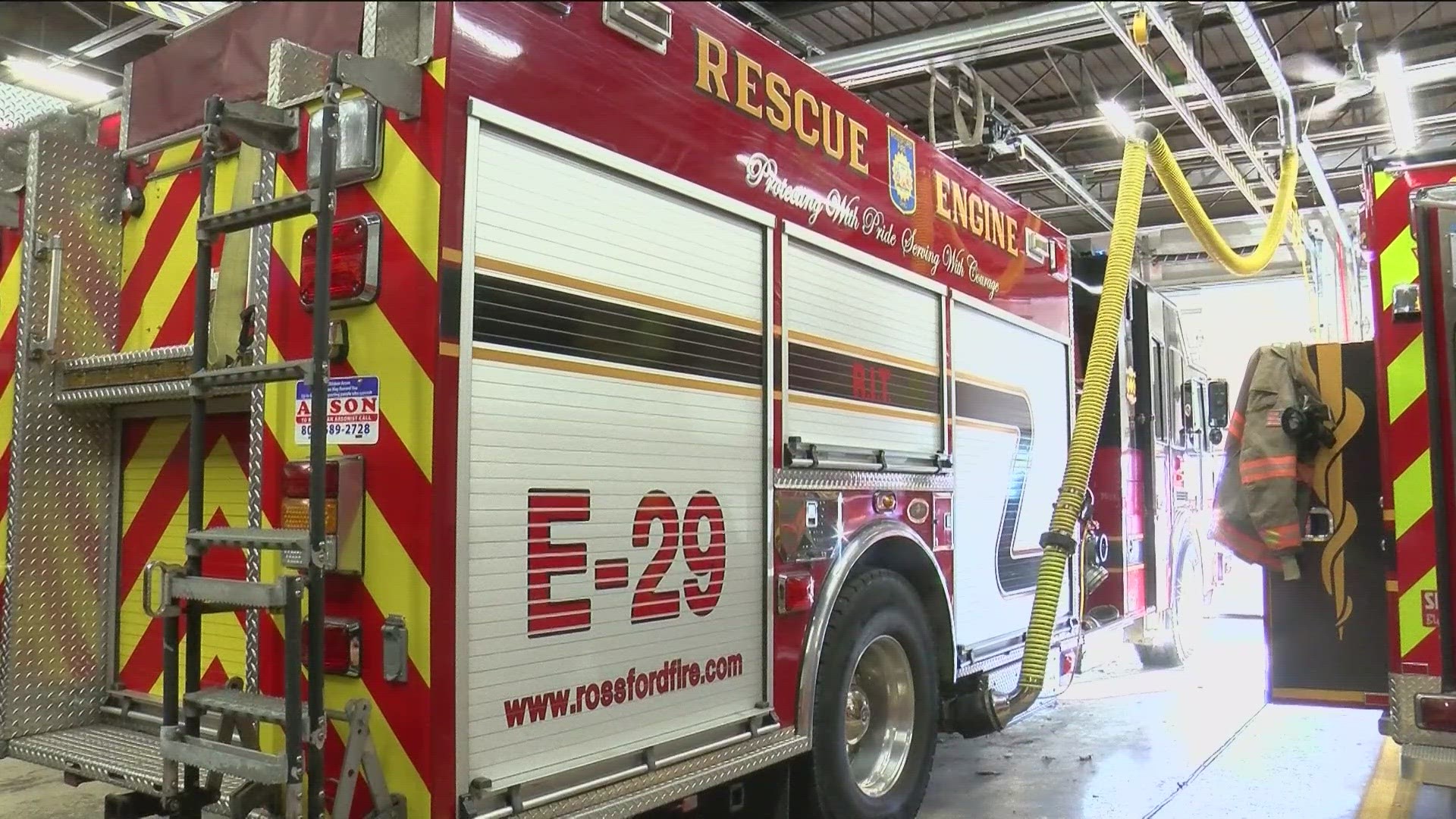 Over a one-month period, the Rossford fire department's staff was cut short when four of its firefighters moved on to new jobs and one left on maternity leave.