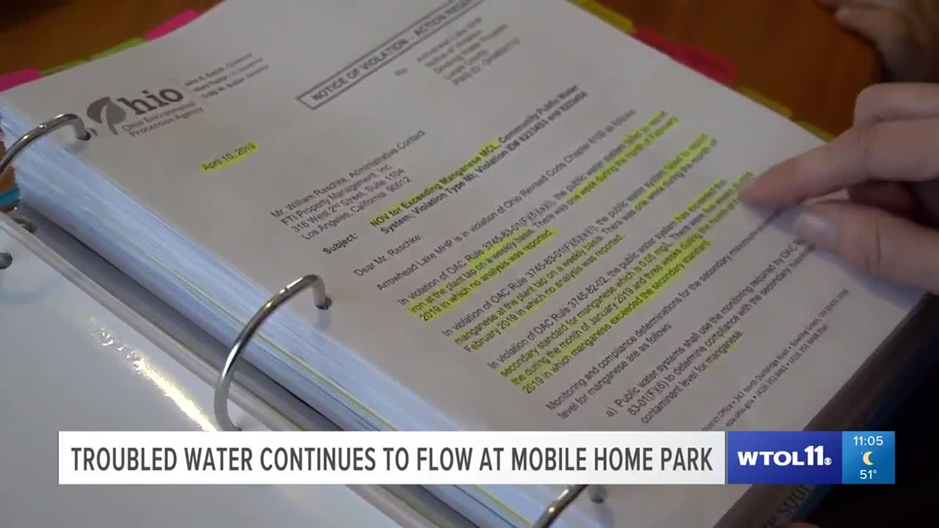 Call 11 for Action: Mobile home neighbors search for answers to water troubles in court