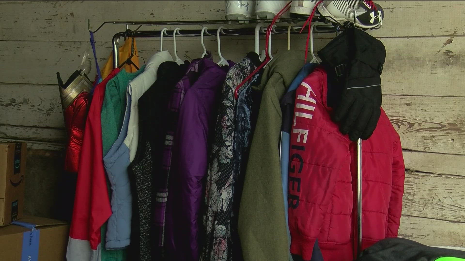 Hailey Coulter and her family started Hailey's Clothing Closet to give back. After knowing what it's like to be low income and in need, they now support others.