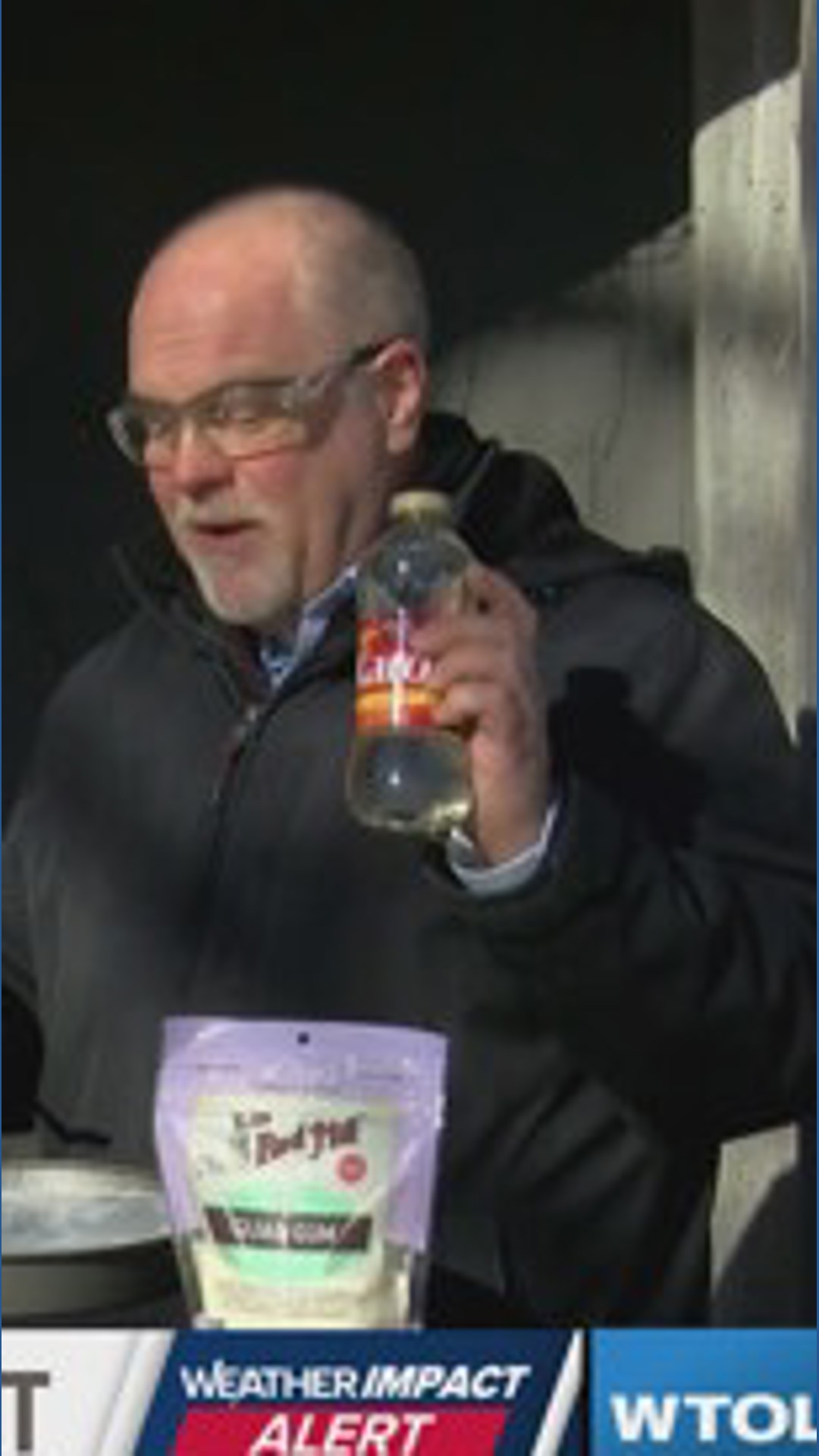 If it's cold enough, you can freeze a bubble. Here's how