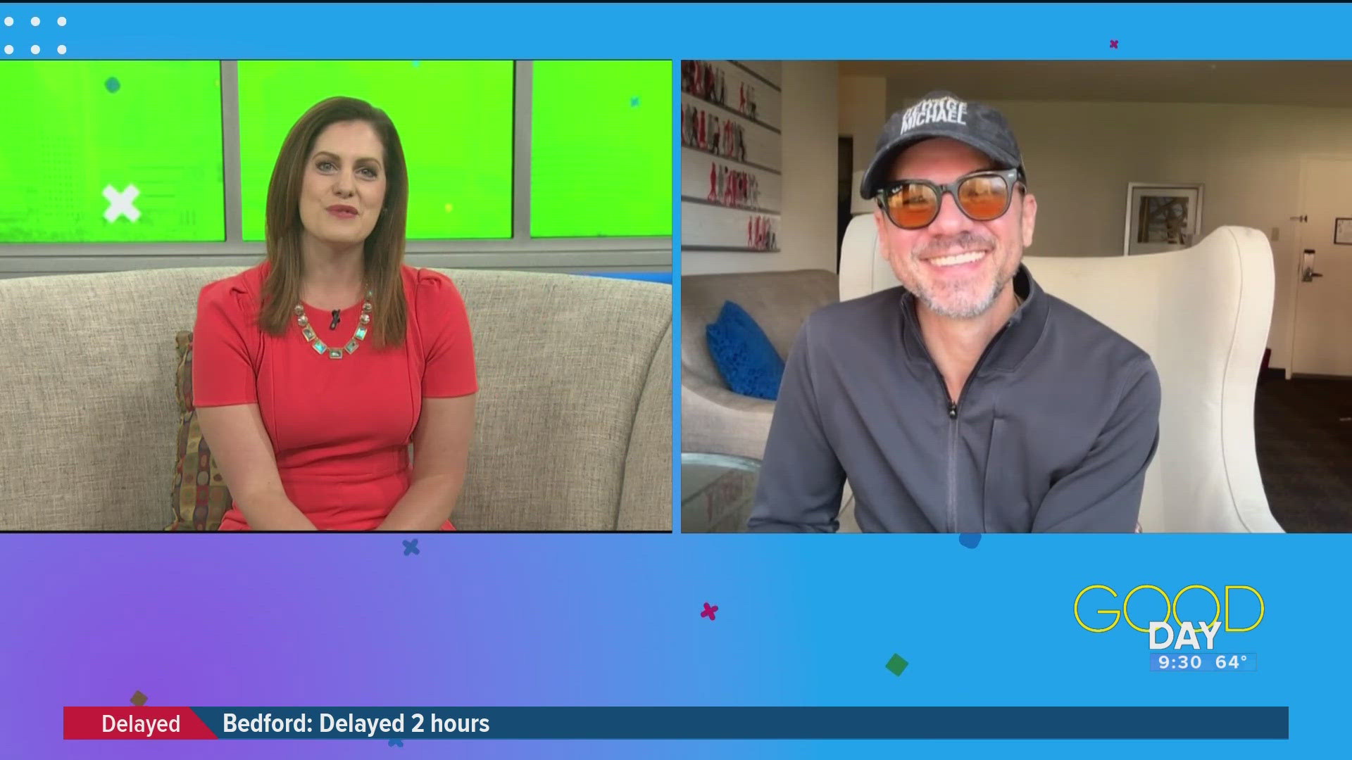 Amanda chats with George Michael, who's slated to perform at the Stranahan on Sept. 28.