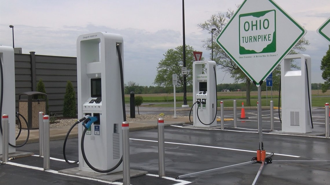 Ohio Turnpike Gets Electric Car Charging Stations Wtol