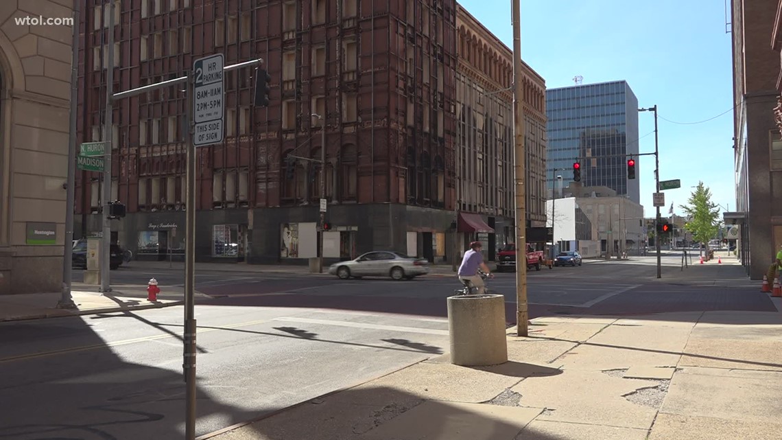 Downtown Toledo Historic buildings assessed for conditions of the