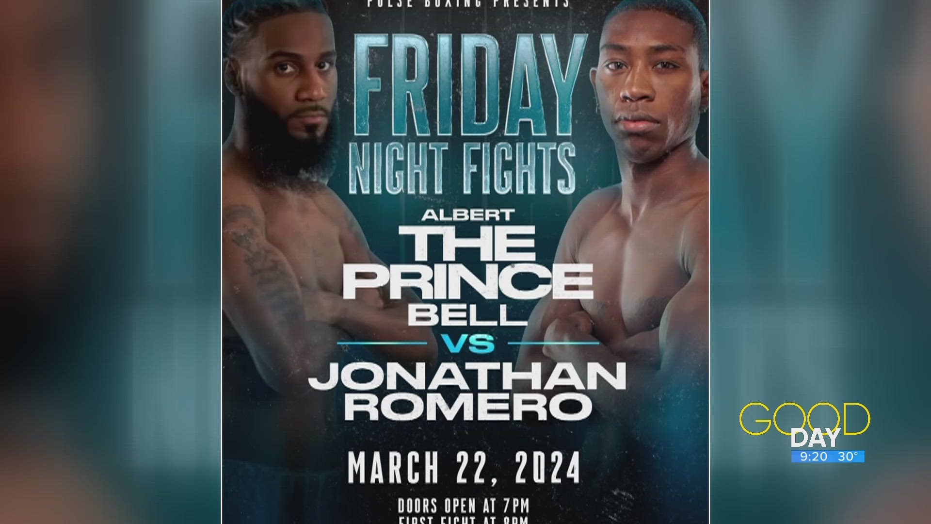 Albert 'The Prince' Bell, a professional boxer, talks his upcoming match on Friday at the Glass City Center.