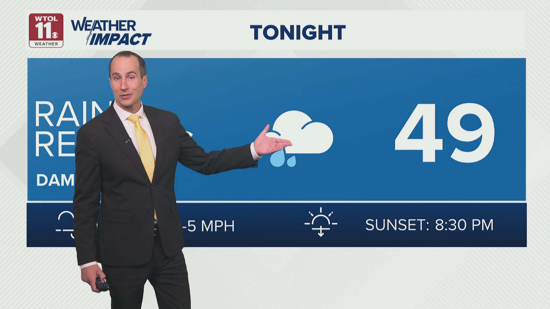 Rain returns overnight Tuesday into Wednesday | WTOL 11 Weather - April ...