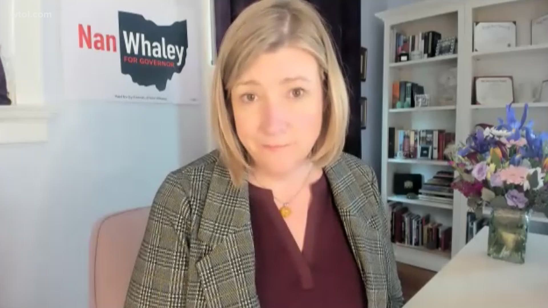 Whaley ran in the last gubernatorial race but dropped out.