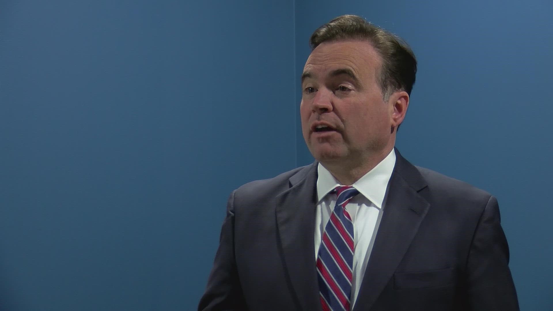 Democratic candidate for Governor John Cranley made a stop at WTOL 11 in Toledo on Saturday ahead of Tuesday's primary election.