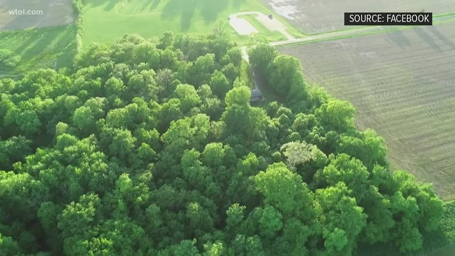 The wetlands construction is funded by the H2Ohio initiative.