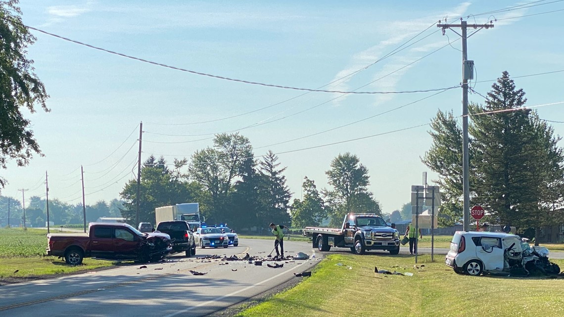 Woman Airlifted To Hospital After Head-on Crash In Fulton Co. | Wtol.com