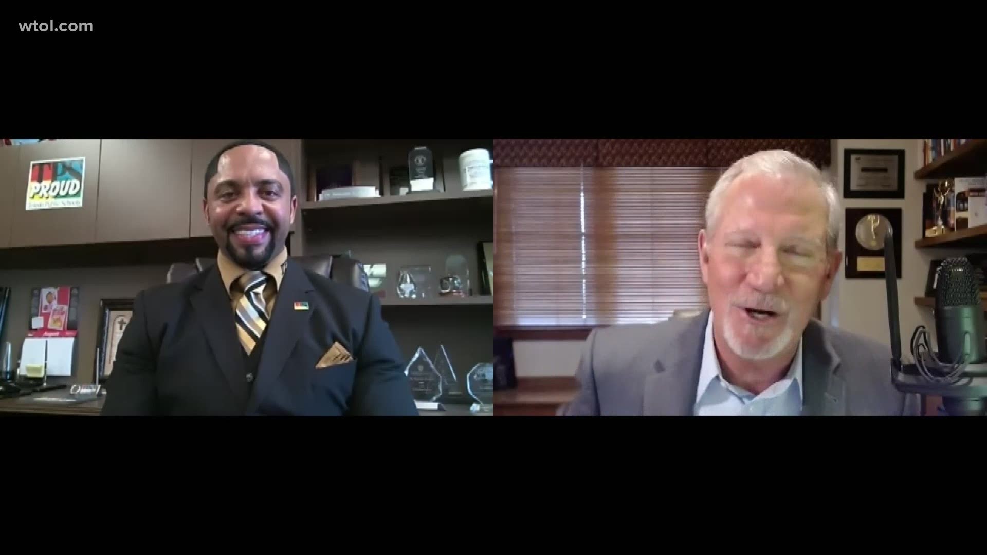 Jerry Anderson talks with Toledo Public Schools Superintendent Dr. Romulus Durant about the district leadership's decision to go back to school completely virtually.