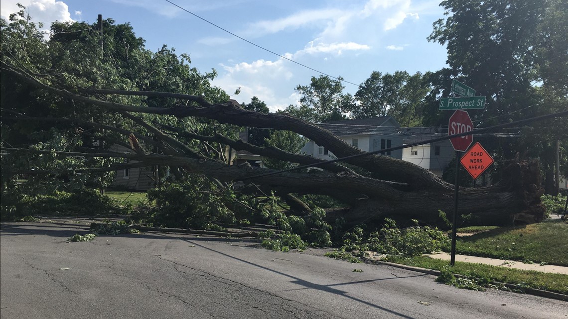 Trees down, houses damaged, power out after storm hits Bowling Green ...