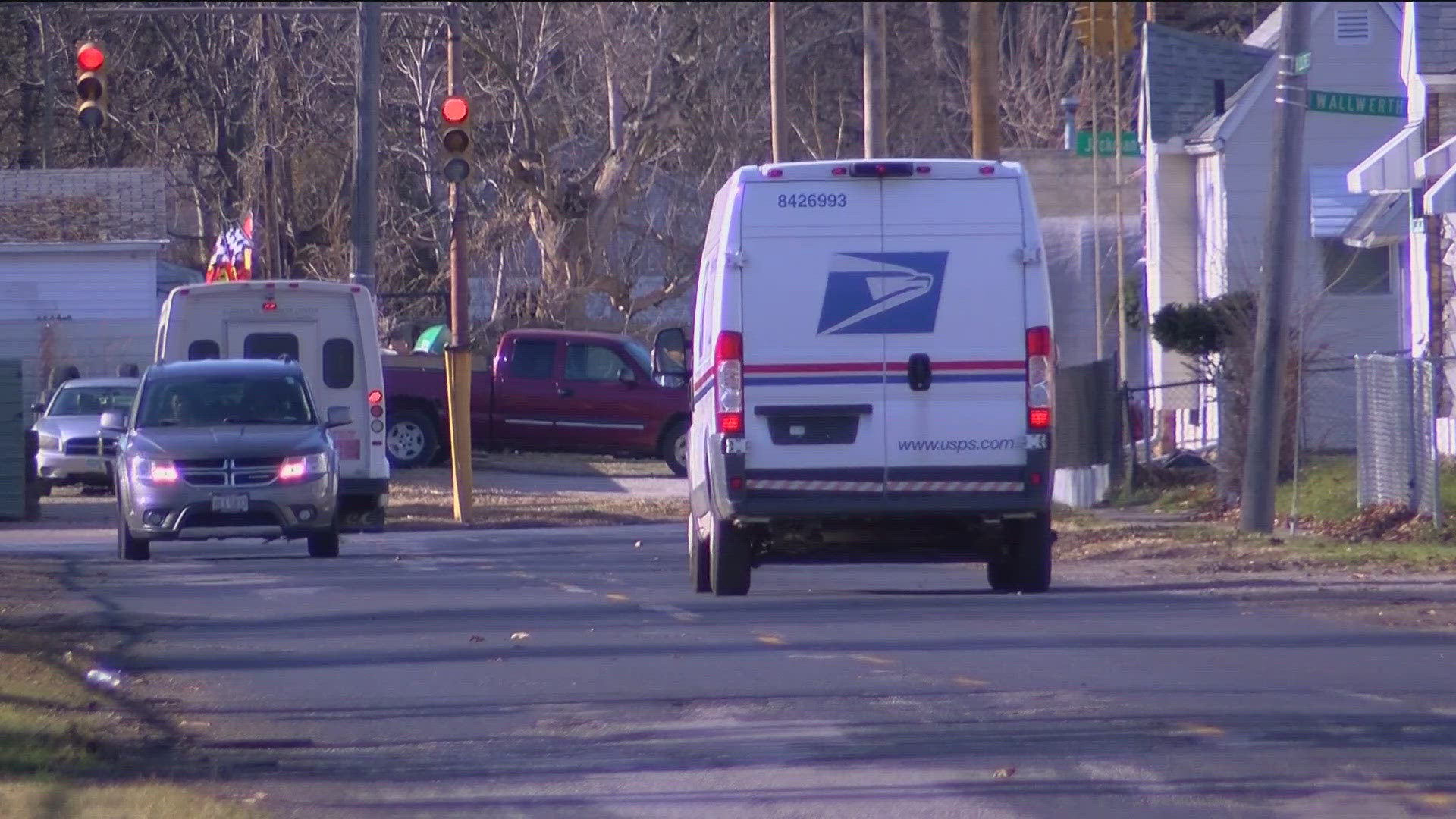 The United States Postal Service paused mail delivery to Almeda Drive in west Toledo after workers said an unrestrained dog made delivery dangerous.
