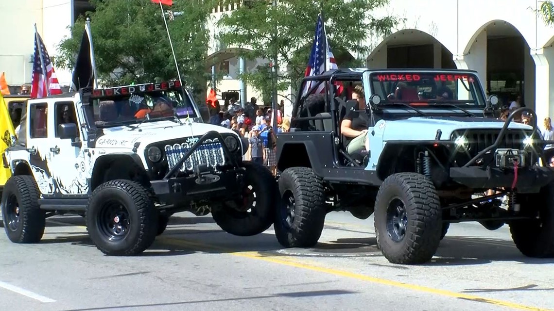 Photo Gallery: Jeep Fest 2023 parade in downtown Toledo