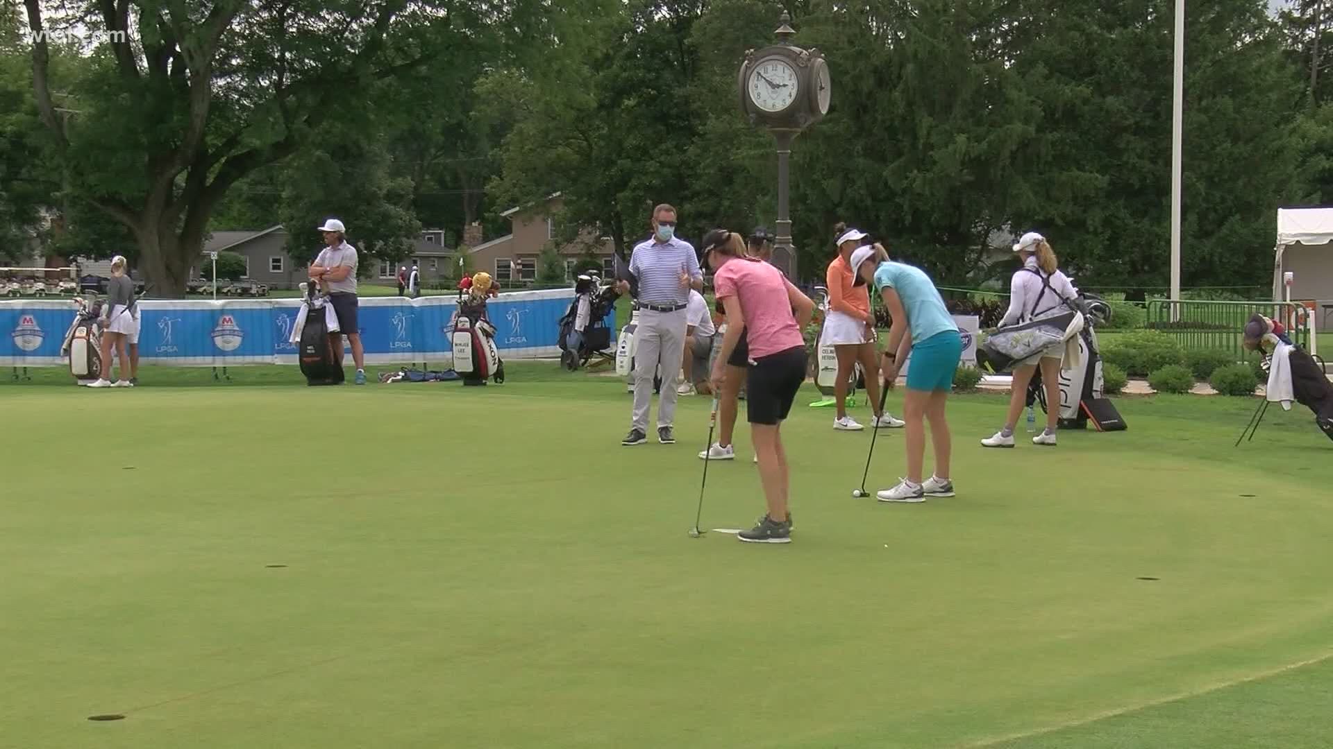 Perfect conditions for the LPGA Marathon Classic which tees off Thursday. WTOL 11  sports team has been out on the course getting us set for the tournament.