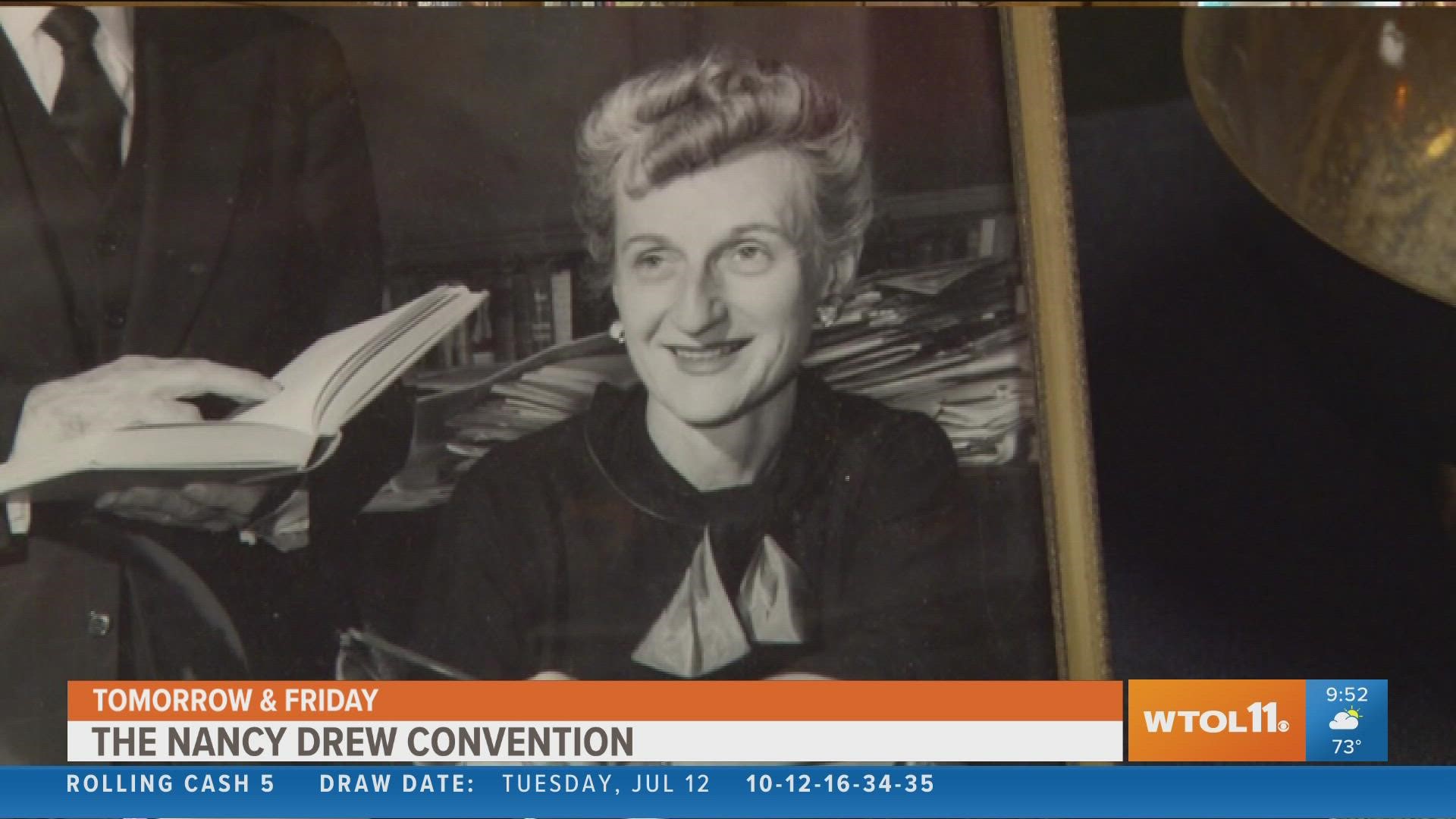 Original Nancy Drew author from Toledo, collector donates collection to library.