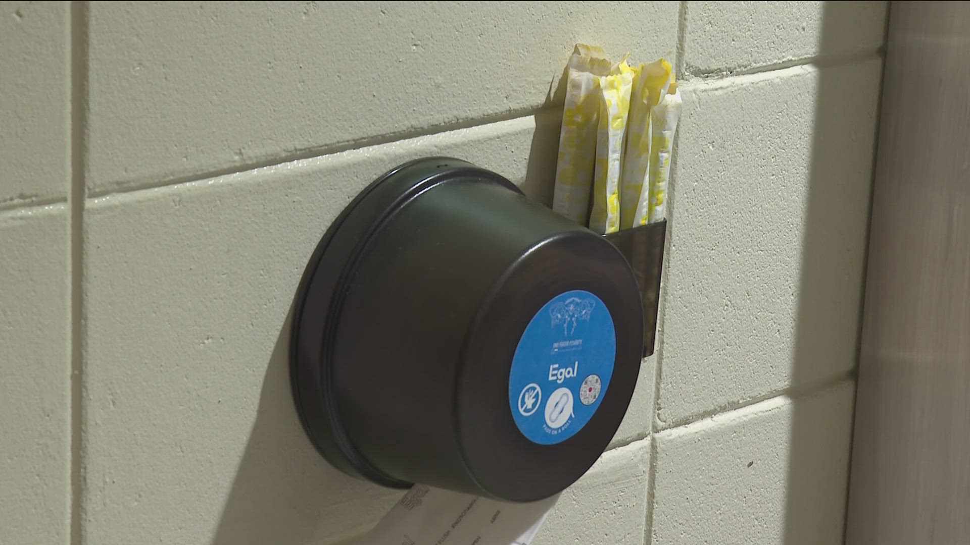 It's a one-year pilot program where $50,000 will be used to put the products in the most high-traffic restrooms, like at the Municipal Court and Walbridge Park.