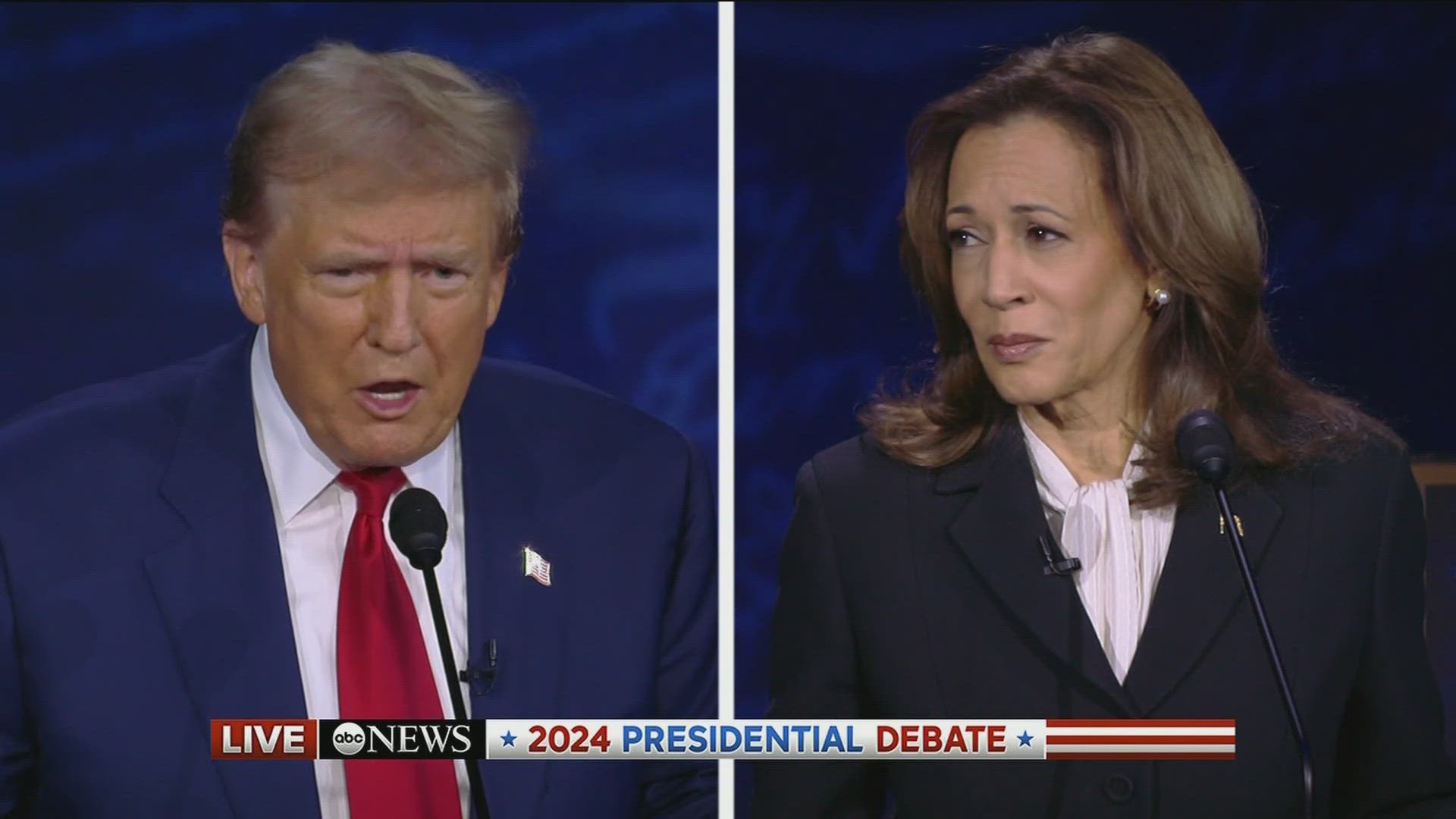 Current Vice President Kamala Harris and former President Donald Trump went head-to-head for the first time Tuesday as the November election nears.