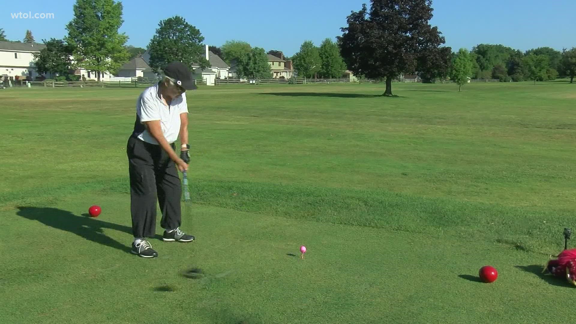 Kimiko Kawakami has been golfing for more than 60 years and hits the links multiple times a week.