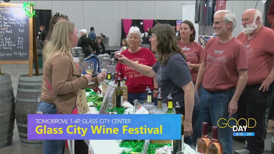 In Vino Toledo The Glass City Wine Festival Good Day on WTOL 11