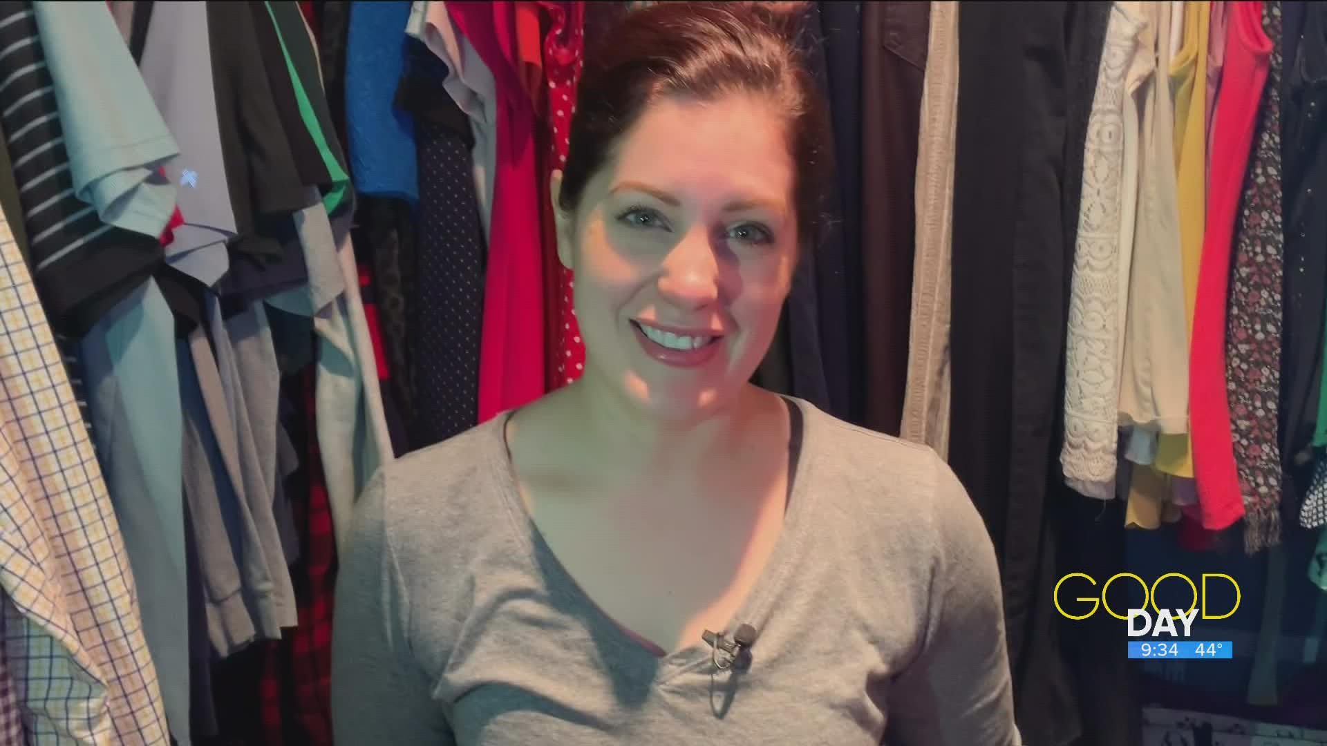 Amanda's first life hack of 2023 helps you organize your closet space.