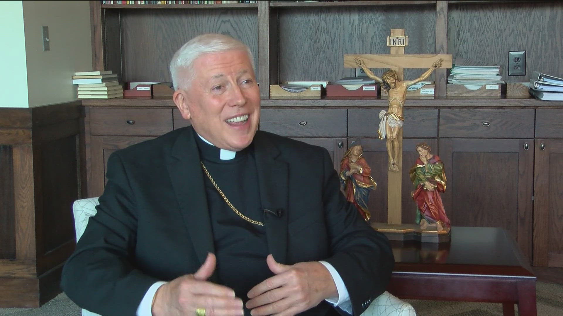 Bishop Daniel Thomas is celebrating his 10th anniversary as Bishop of Toledo and 19 counties in Ohio.