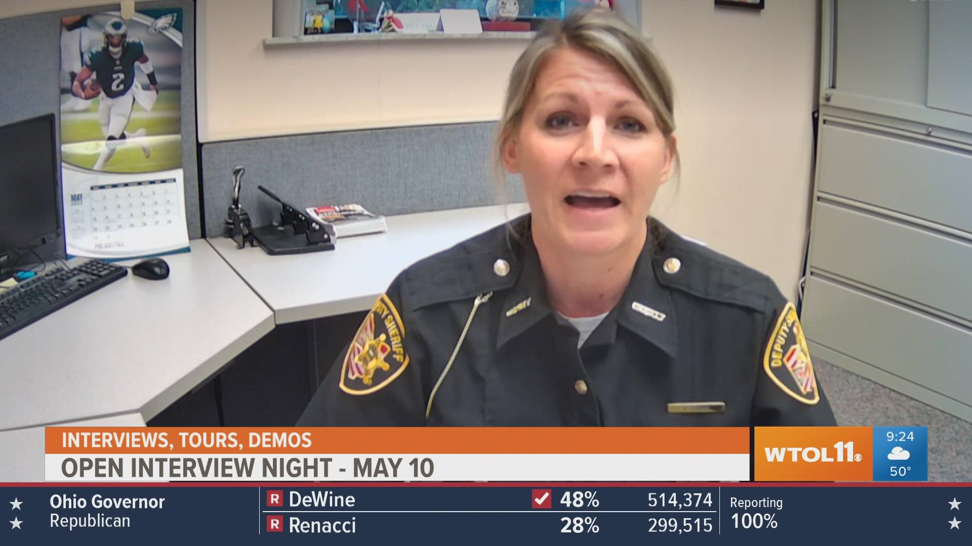 Brianne Cooper, Director of Human Resources & Finance for the Wood County Sheriff's Office, joins Your Day to discuss the current job openings they have.