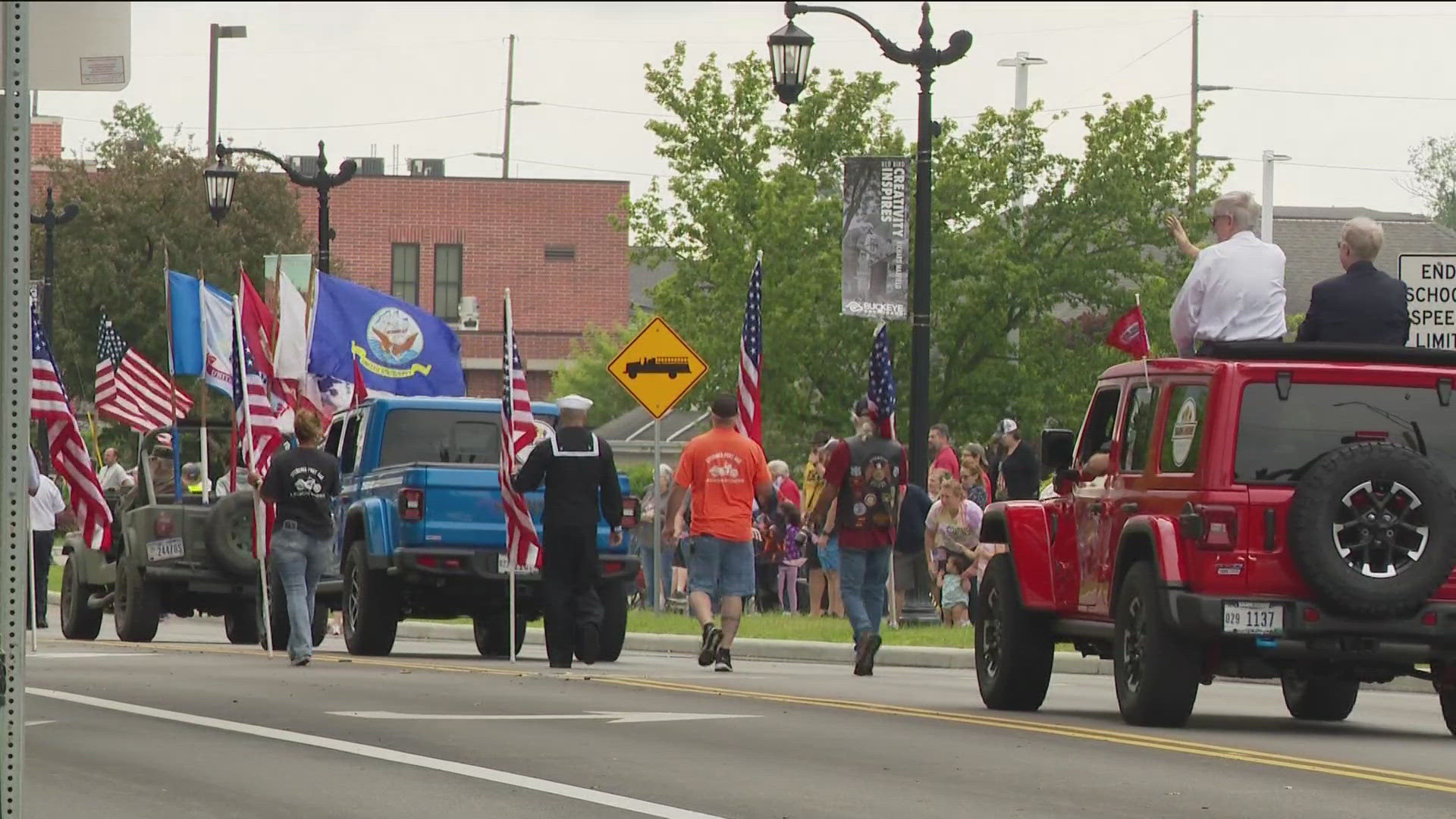 Sylvania holds service, parade in honor of Memorial Day