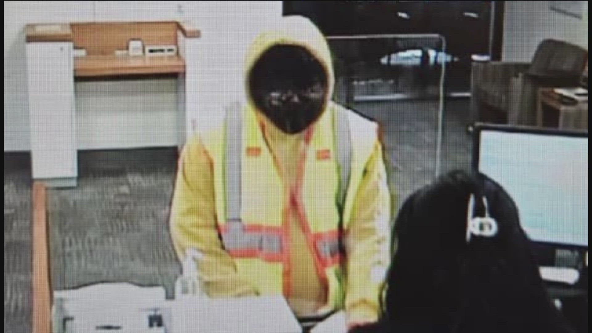 The FBI said the PNC Bank located at 735 S. Main Street was robbed at approximately noon and the suspect left the bank with an undisclosed amount of money.