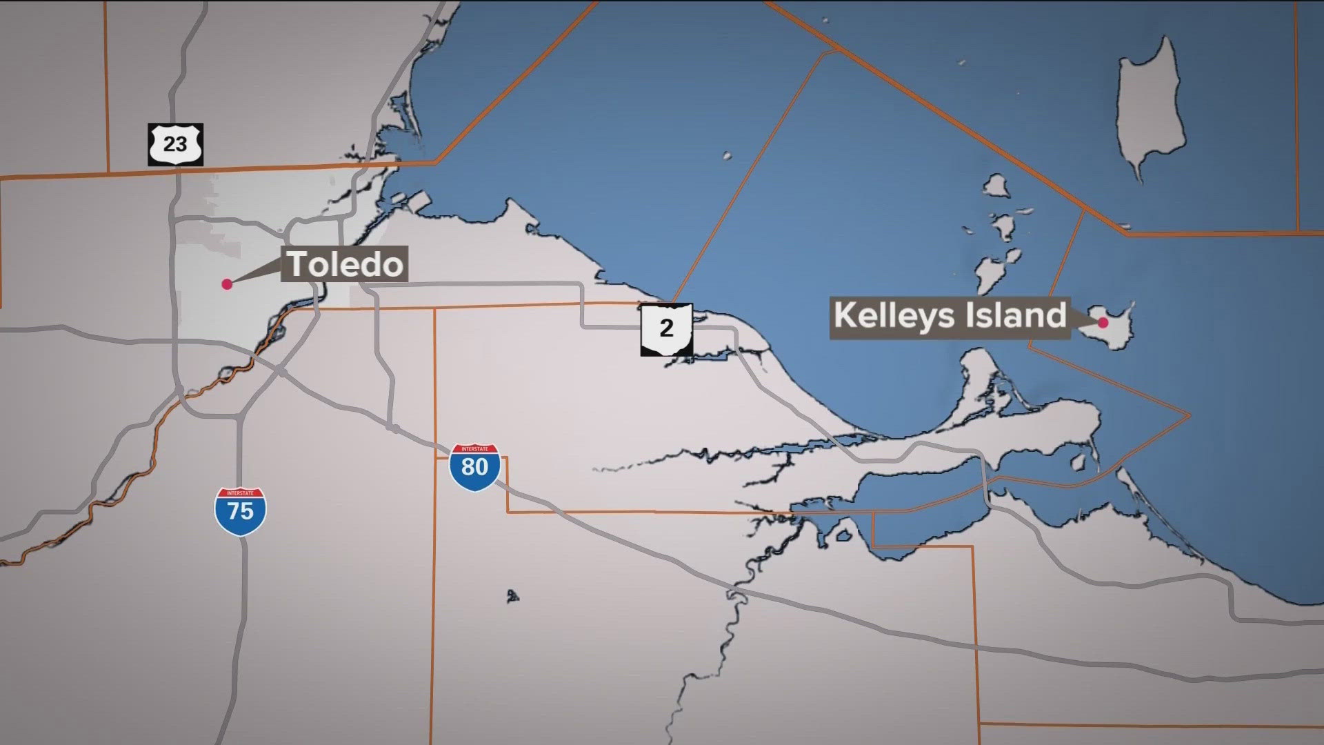 OSHP said the crash happened Monday around 2 a.m. on West Lakeshore Drive.