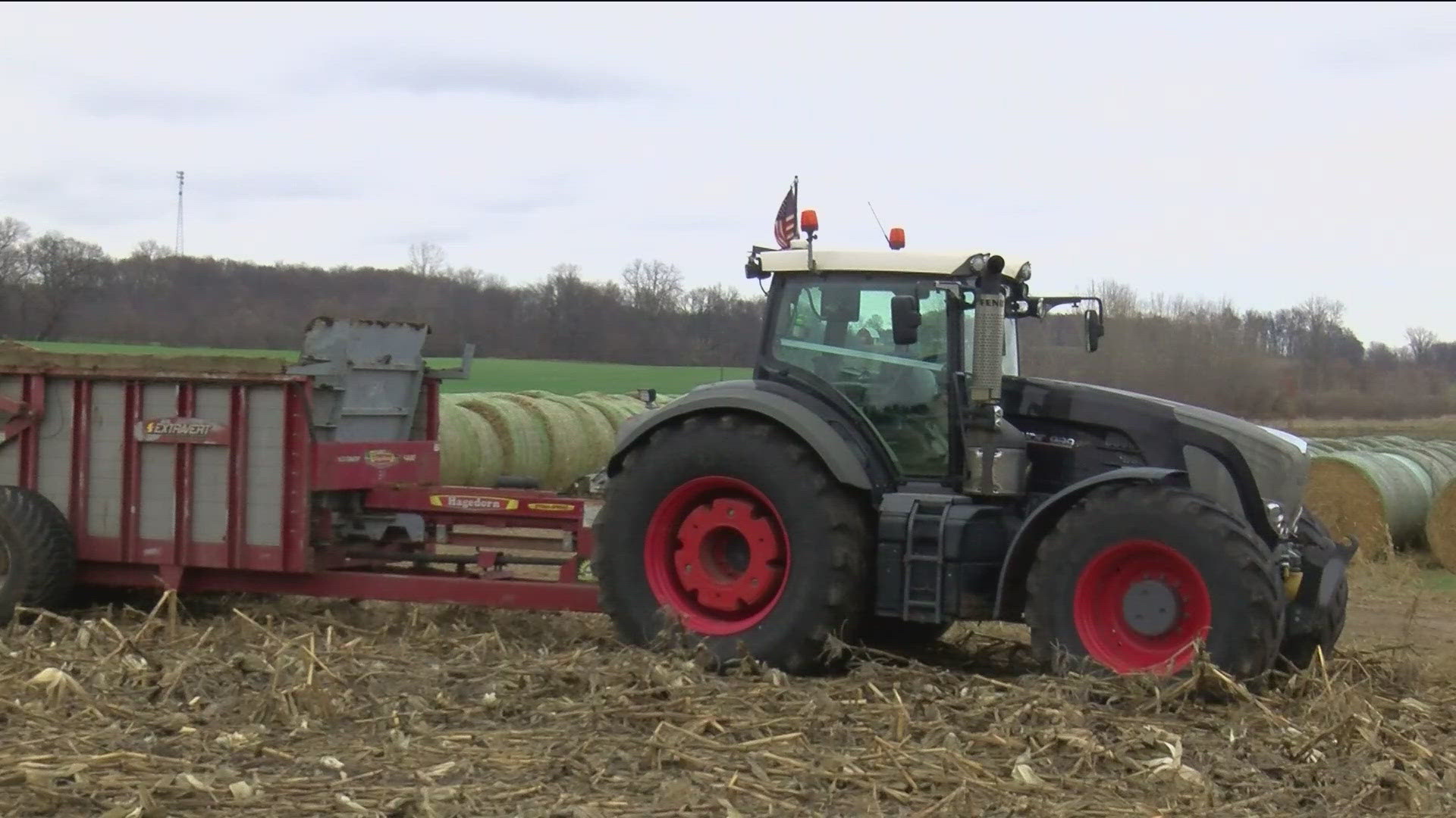 A Fayette farmer is hopeful for a rebound next year after what was a rough growing season due to a lack of rain in the area.