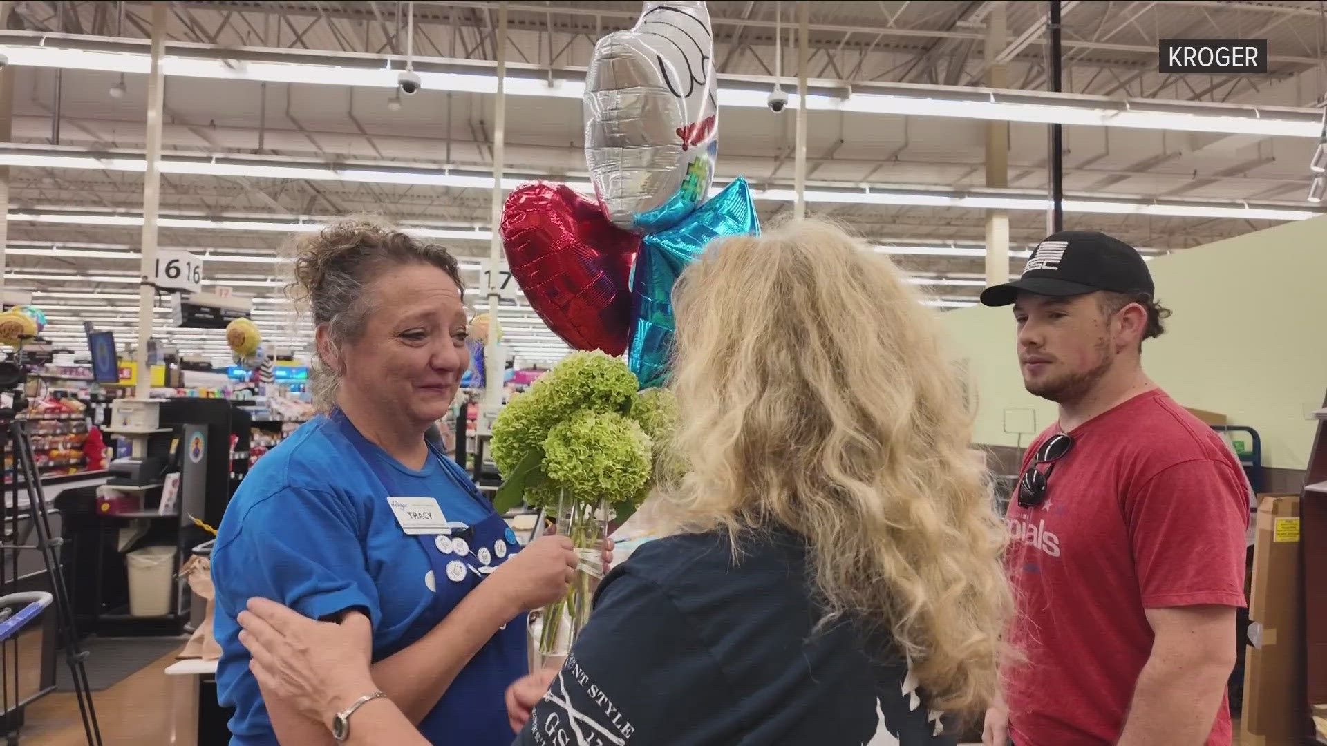 On July 9, Tracy Lett became a hero in the parking lot of her Point Place Kroger by administering CPR to John Glanville Jr. until first responders arrived.