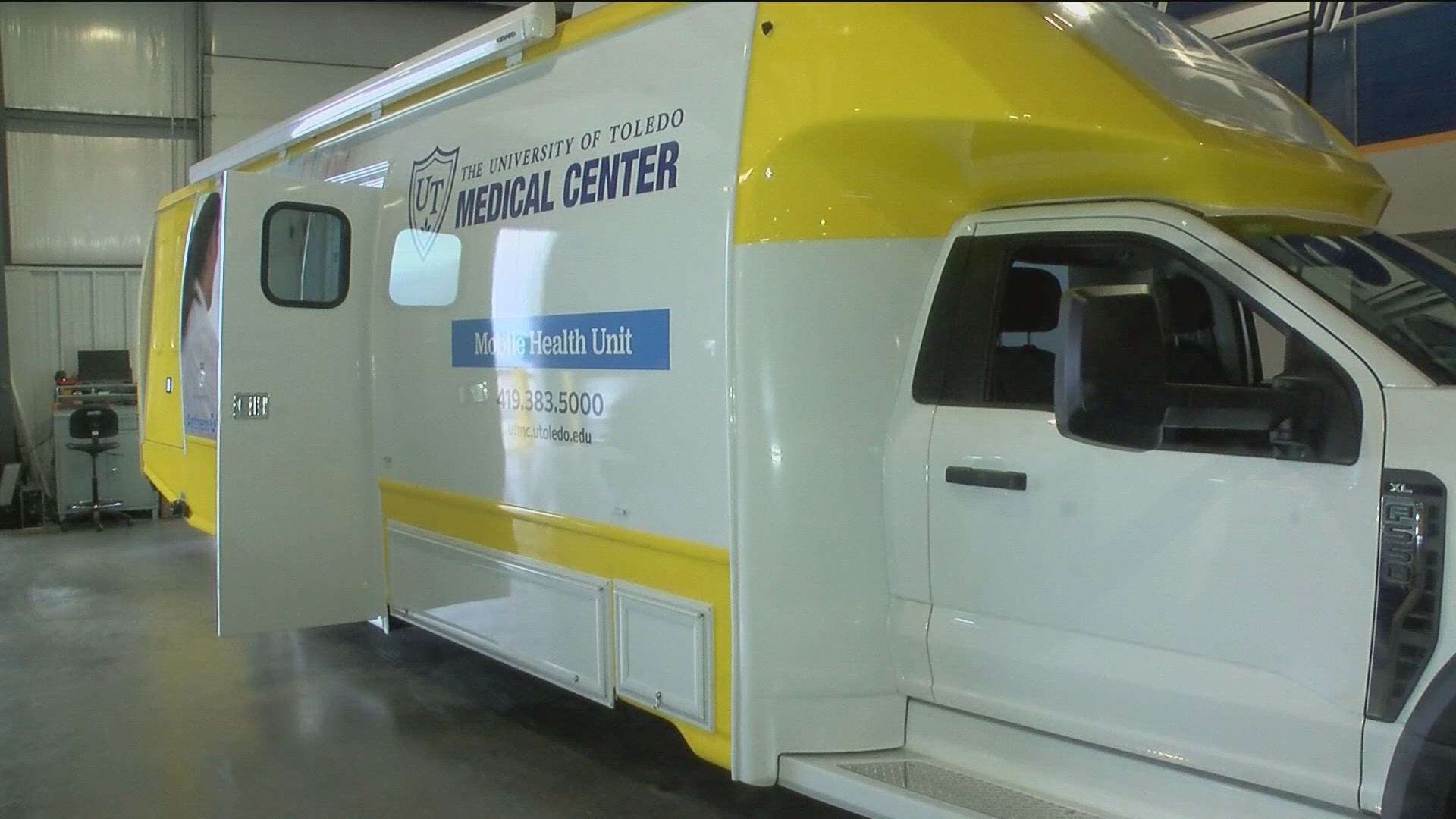 The mobile clinic will operate as a rolling medical office that can provide a variety of healthcare services often in medically under served areas.