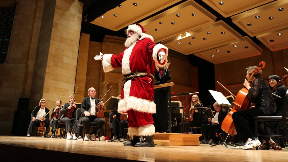 Where can I watch Toledo Symphony holiday concerts?