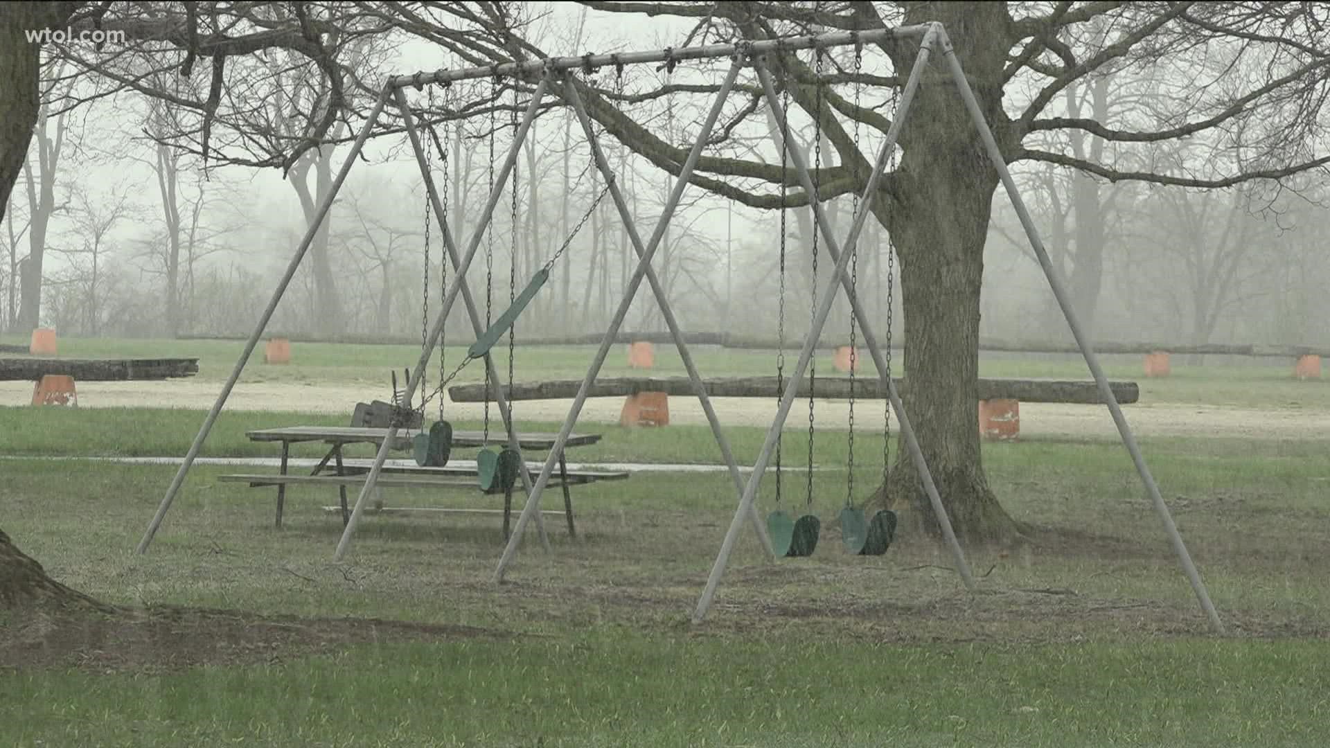 Funding for park upkeep has been low since Bettsville Schools merged with Old Fort Schools.