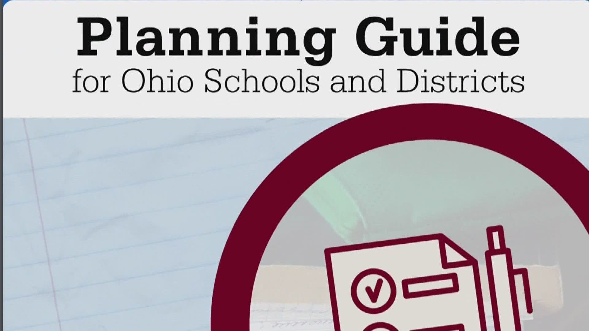 Leaders at Washington Local Schools already going through the 'Reset and Restart' guide for Education. They say, the guidelines are what they expected.