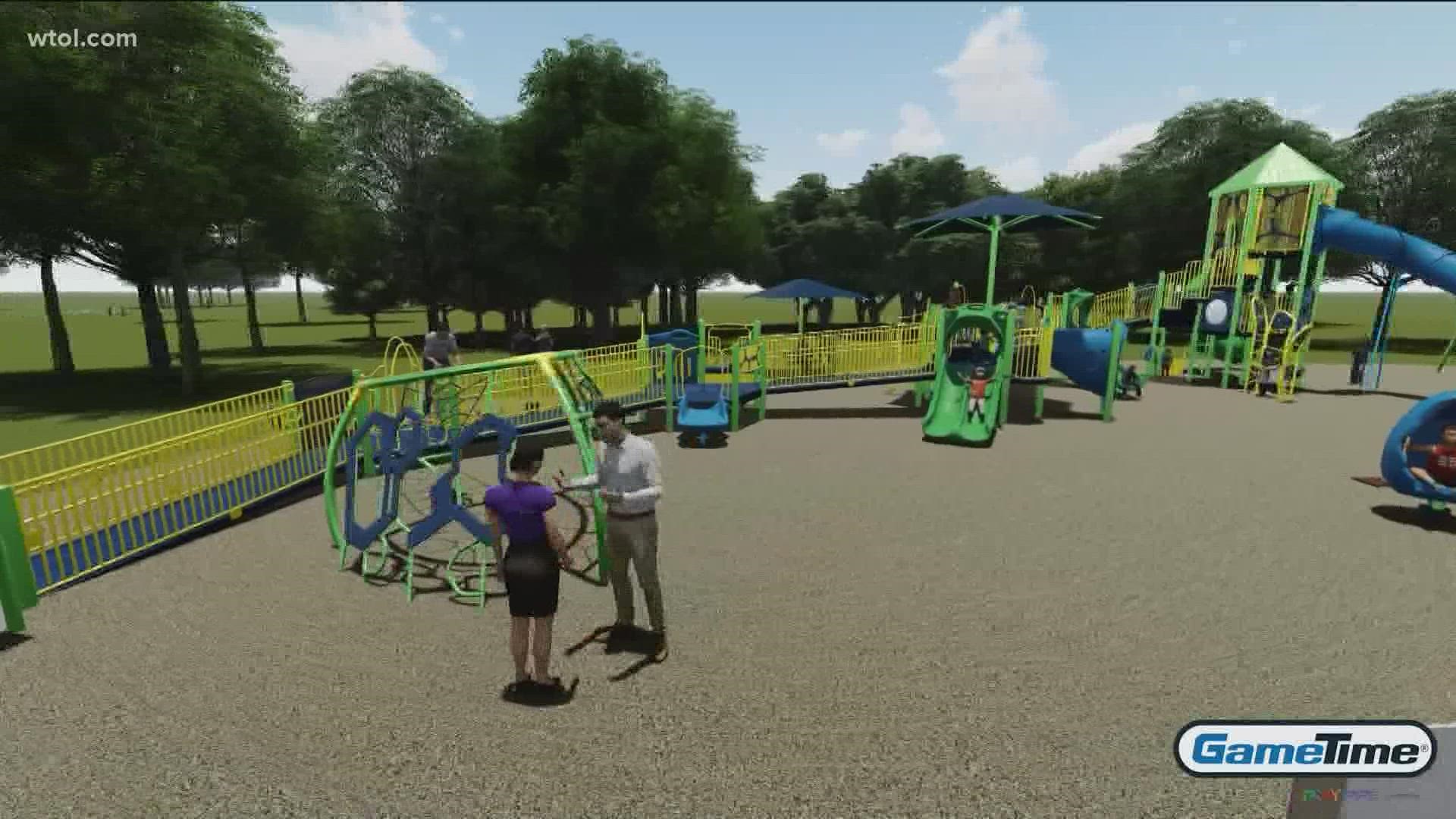 The $700,000 project would be fully funded with portions of Tiffin's American Rescue Plan Act funds and replace the current 20-year-old playground.