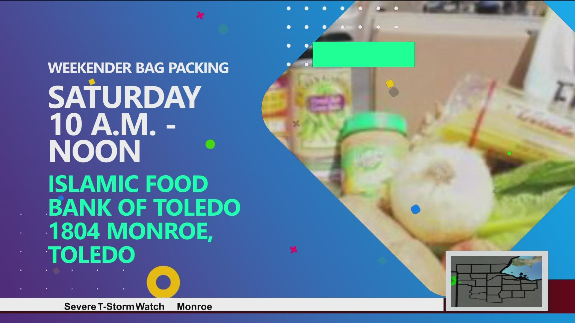 The Toledo Bar Association and Islamic Food Bank of Toledo have partnered up to pack "weekender bags" for child food insecurity.