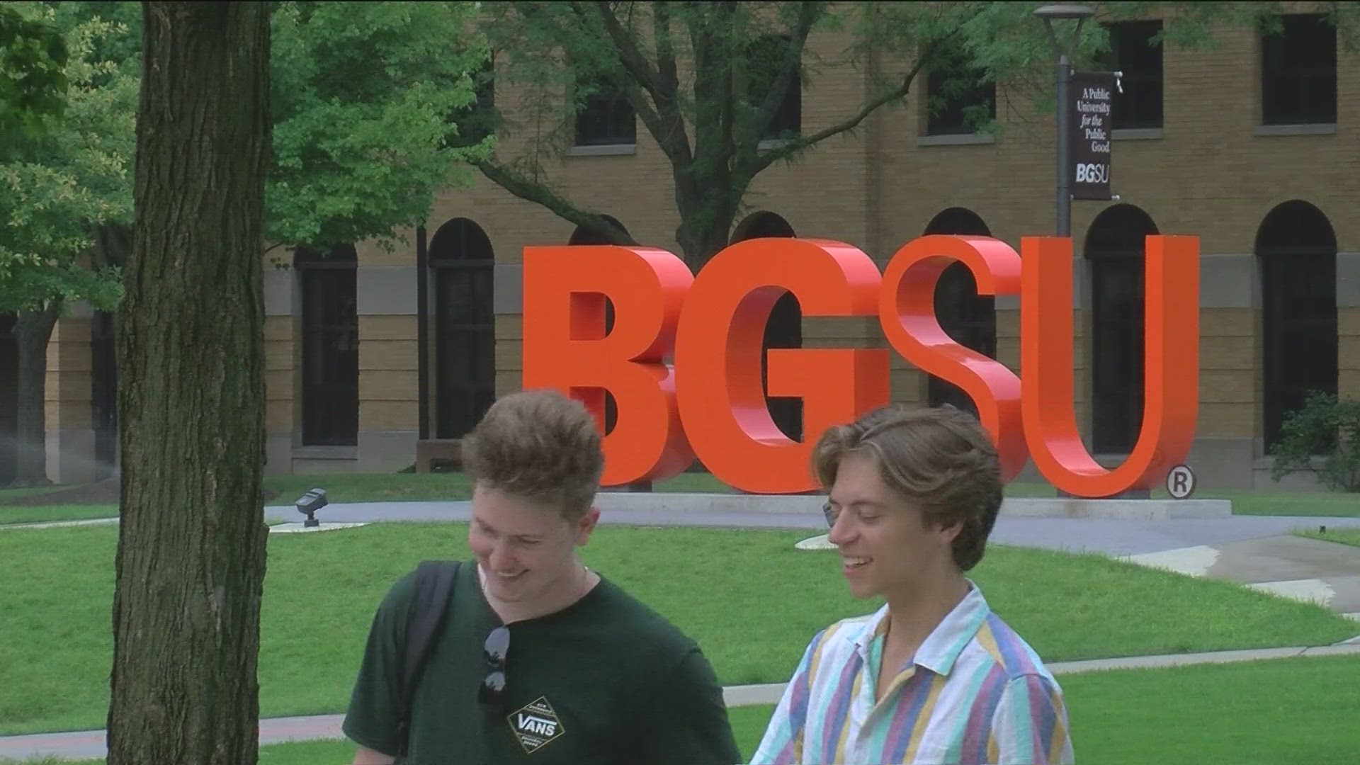 BGSU students begin first day of classes Monday