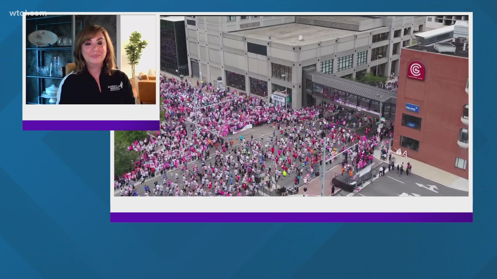The popular 5K runs and fitness walks raise money for breast cancer research, care, community, and action, according to Susan G. Komen Northwest Ohio.