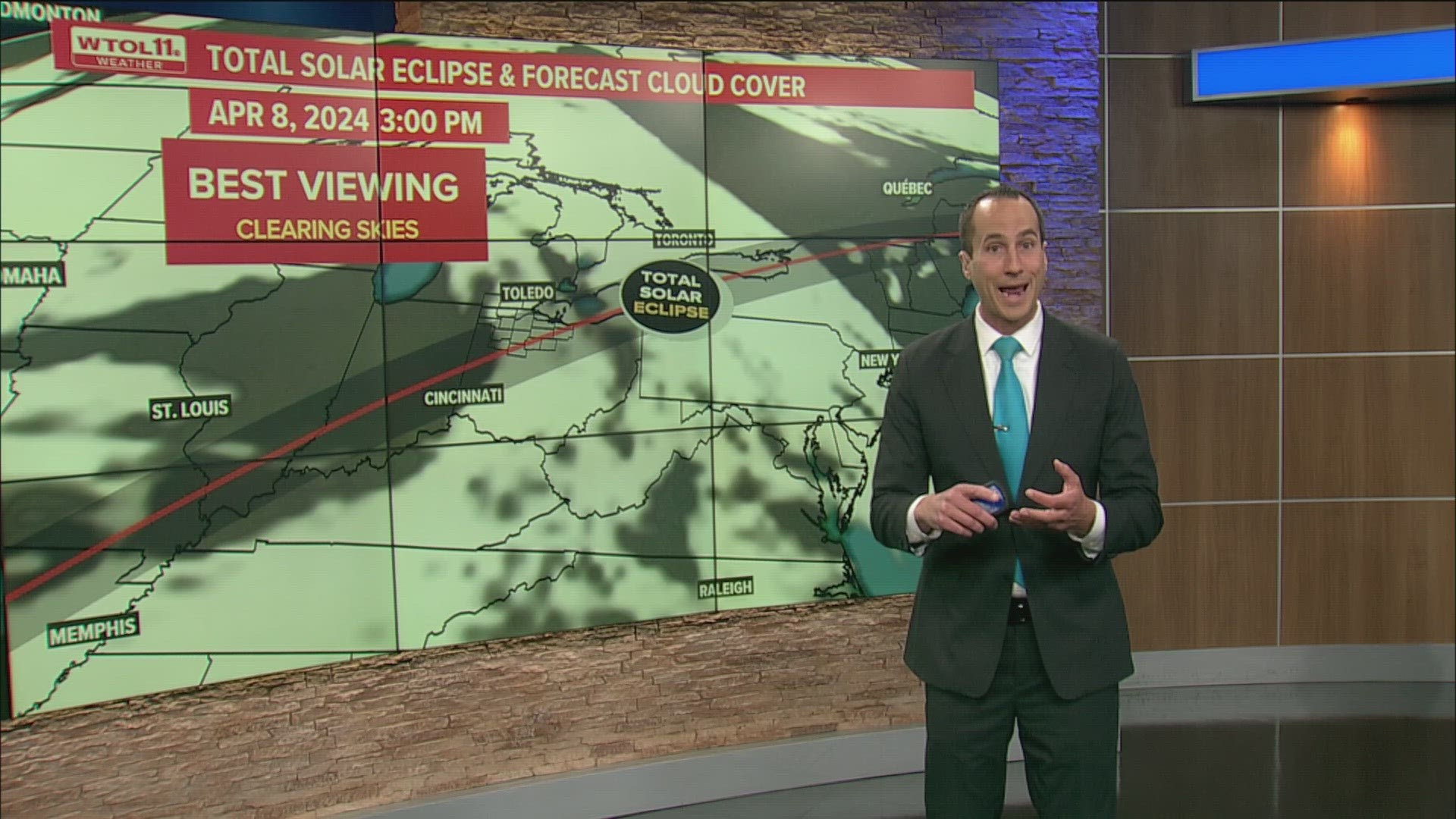 What's the forecast for the total solar eclipse? | wtol.com