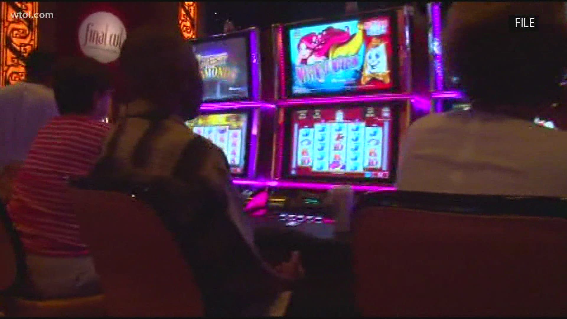 If you're over 21, you'll get $20 in free slot play at the casino after you get your shot.