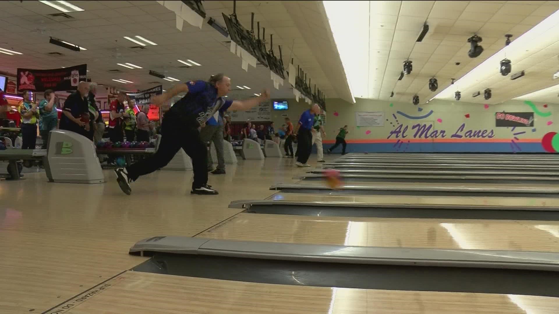 Al-Mar Lanes holds practice session ahead of this weekend's Regional tournament.