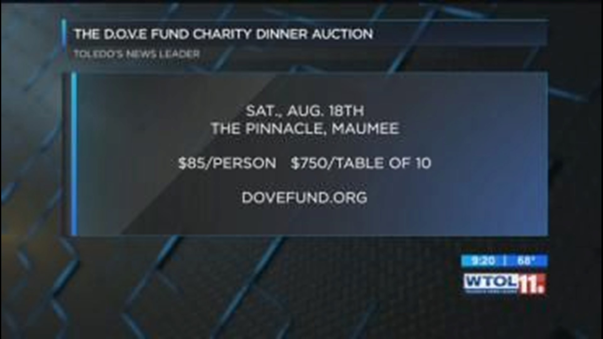 The D.O.V.E. Fund Charity Dinner Auction