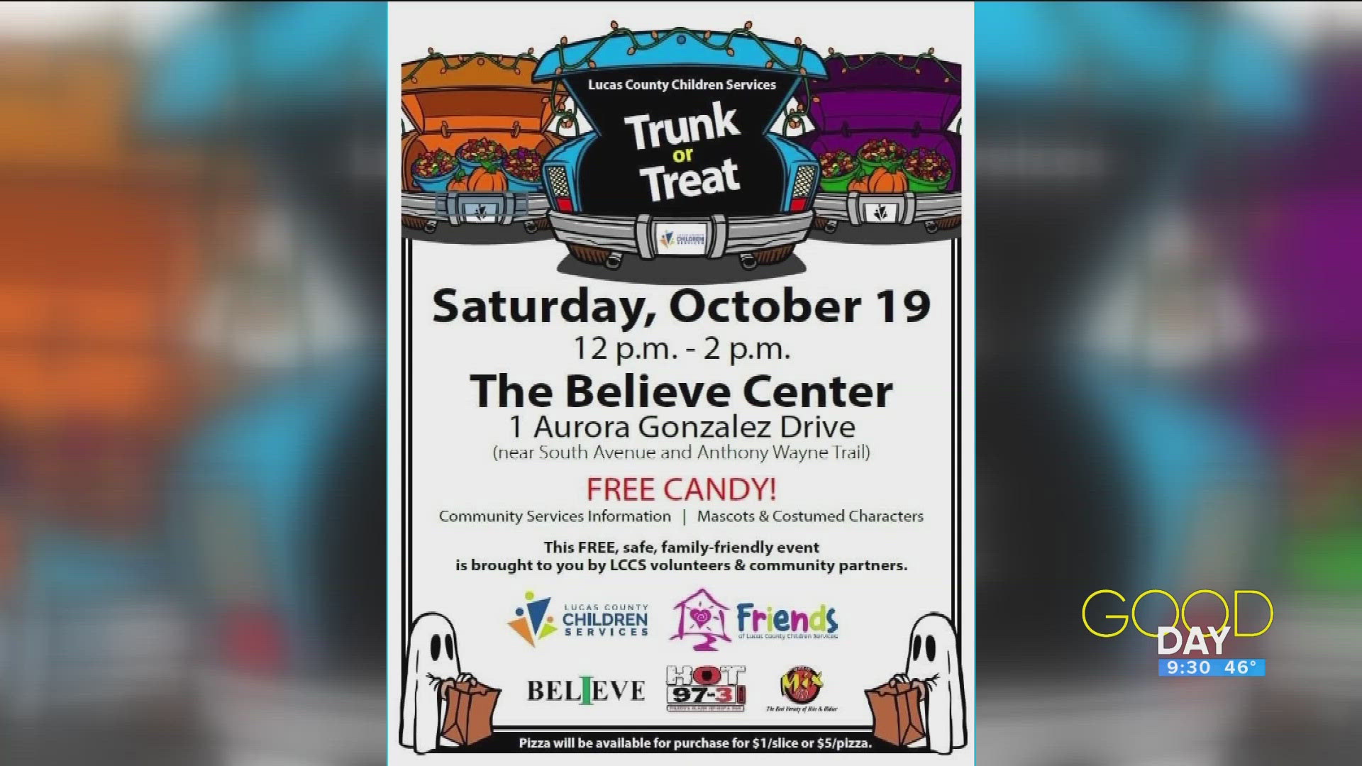 Lucas County Children's Services holds 'Trunk or Treat' event Good