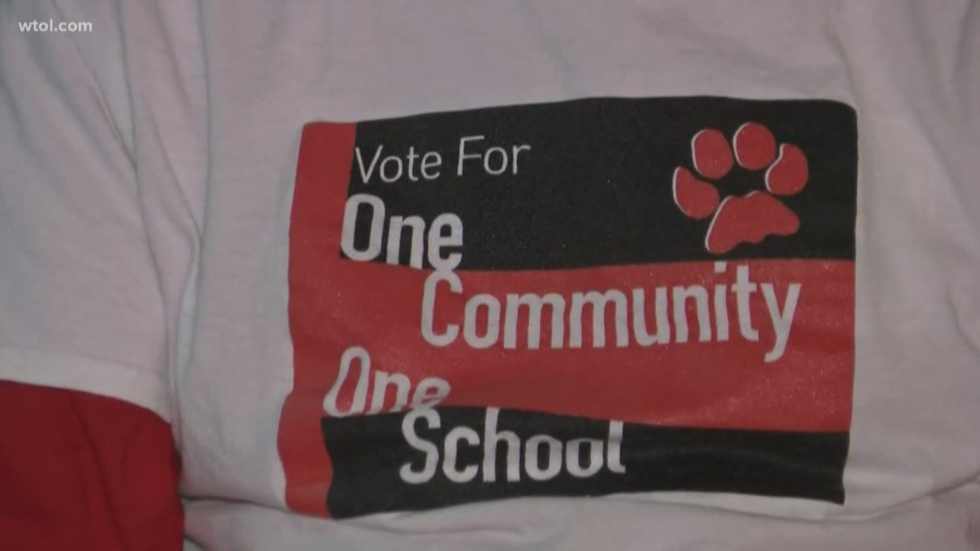 Bowling Green City Schools again asked voters to support a 30-year levy that would create one community elementary school to be built near the high school/middle sch