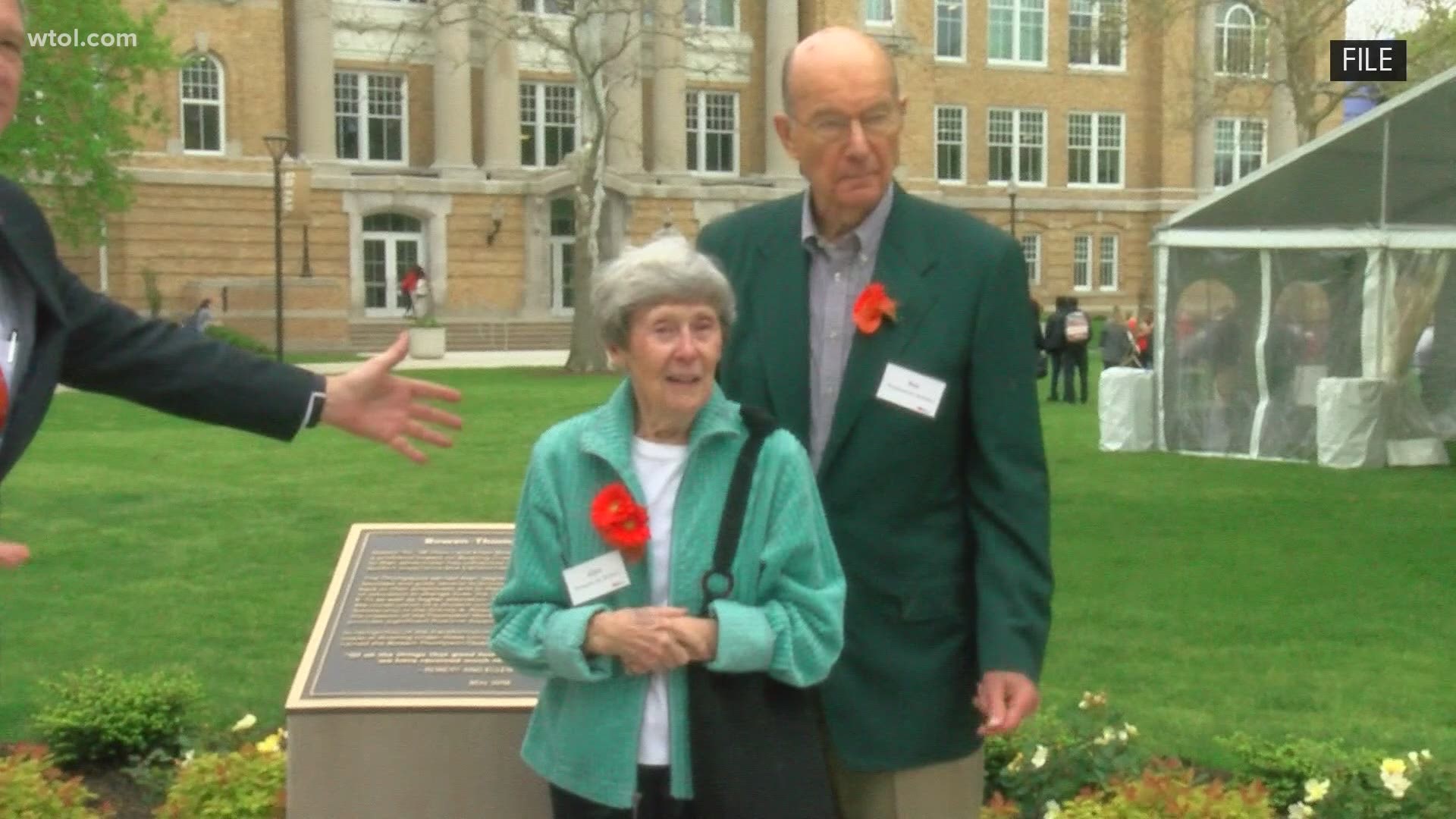 The philanthropic Bowen Thompson family to date has given Bowling Green State University $46.9M, making them the largest donors in the school's history.