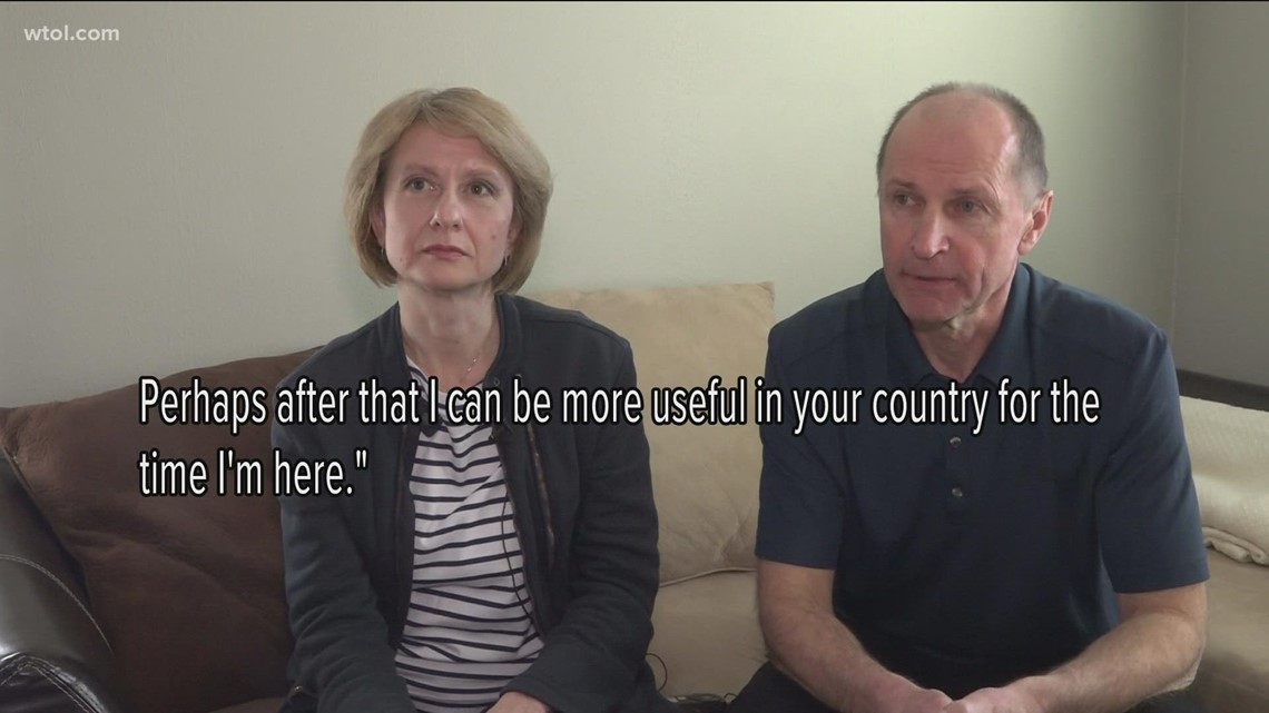 Ukrainian couple shares story of settling in Toledo while war rages on ...