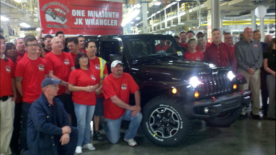 1 millionth Jeep Wrangler rolls off assembly line in Toledo 