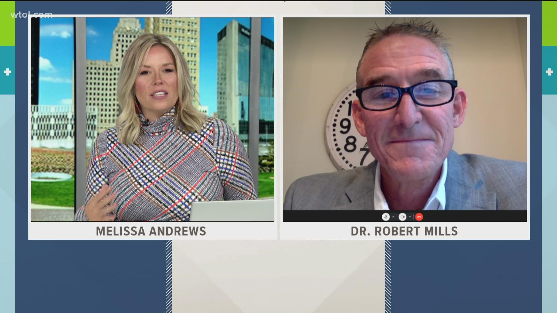 We've heard in recent weeks stories of hospitals filling up with COVID-19 patients who are younger than what they had been dealing with. Dr. Robert Mills explains.